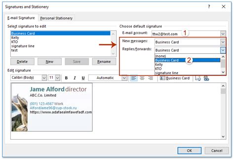 upload business cards to outlook.